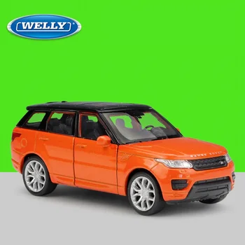 

1:36 Welly Range Rover Sport SUV Alloy Toys Pull Back Diecast Model Car