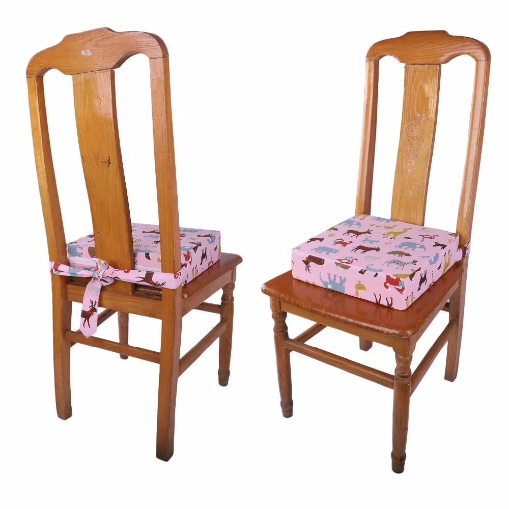 Детские сиденья-бустеры, подушка, увеличивающая рост, детский чехол для стульев, коврик для обеденного стула, мягкая кожаная подушка, утолщенная подушка
