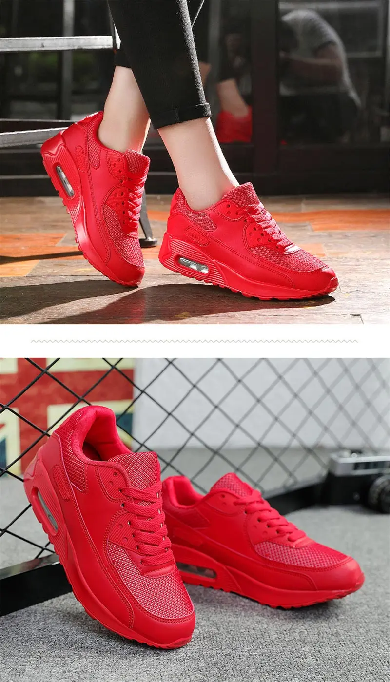 Comemore/дышащая женская спортивная обувь; спортивные кроссовки; мужские кроссовки для бега; женская обувь для тенниса; женская летняя обувь для тренировок; Цвет Красный