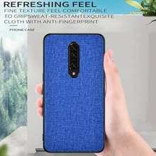 Sweatproof Phone Case For oneplus 6 6t 7 pro luxury classic Cloth cover coque for Lenovo S5 K5 Pro for Meizu 16x 16s note 9 case