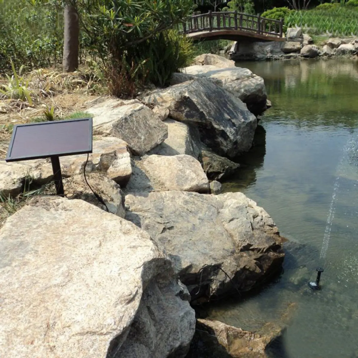 

Solar Power Fountain Water Pump Set 9V 3W Submersible Aquarium Garden Pond Landscape Oxygen Hydroponics Solar Panels Accessories