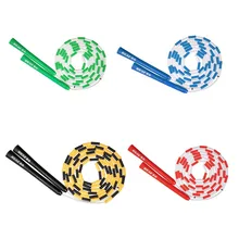 Детские мягкие пластиковые бисерные сегментированные скакалки ABS Ручка для поддержания формы тренировки