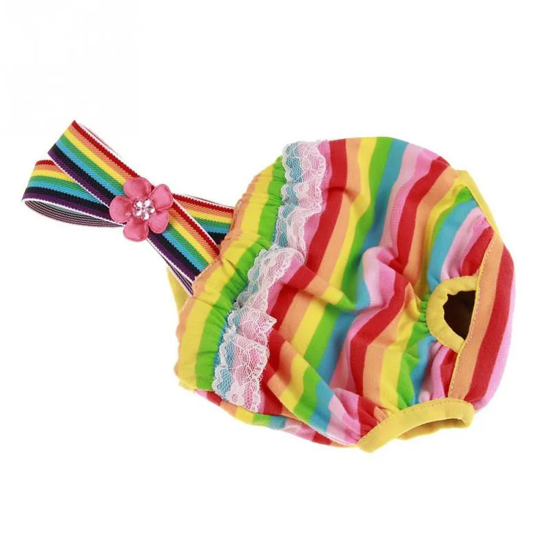 Female-Pet-Dog-Lace-Rainbow-Striped-Shorts-Puppy-Cat-Diaper-Sanitary-Short-Pants-Suspenders-Physiological-Sanitary (4)