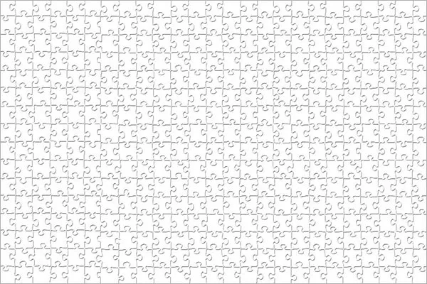 puzzle blanco