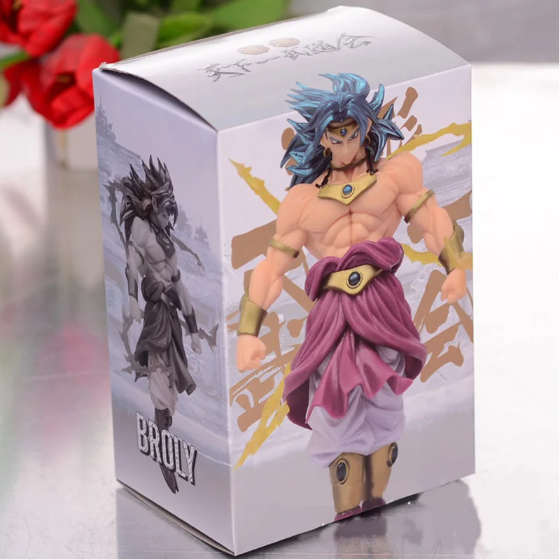 2018 новый 20 см Dragon Ball Z Scultures моделирование Budokai tenkaichi 7 Broly ПВХ фигурка c модель