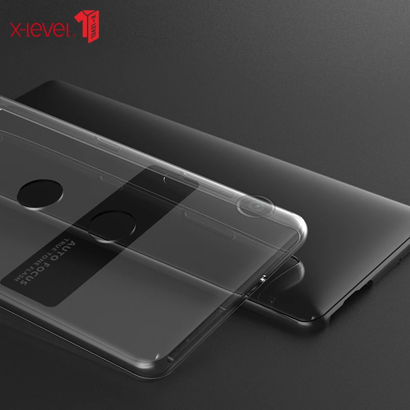 Для Sony Xperia XZ3 чехол задняя крышка натуральный мягкий силиконовый нескользящий