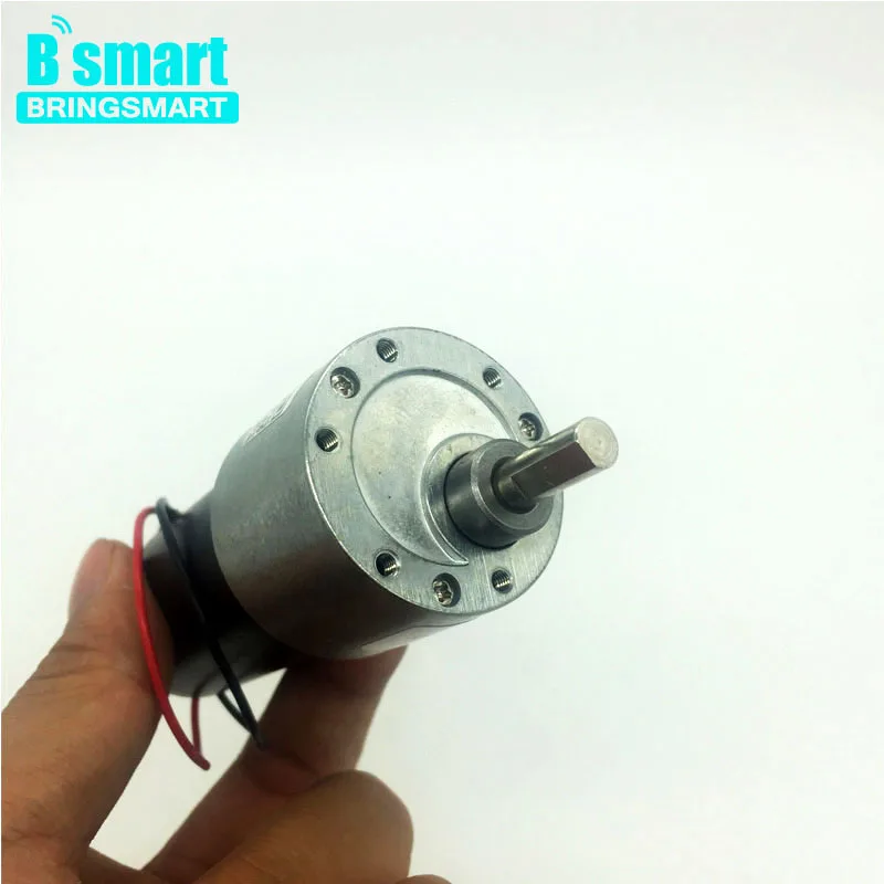 

Bringsmart 37GB31Y Gear Motor High Torque DC Gear Motor 31ZY Tubular Permanent Magnet Mini Electric Motor 12V 24V