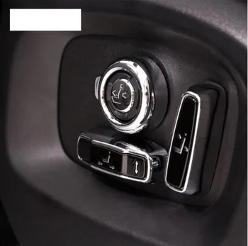 

For Landrover Discovery Sport For Range Rover Sport Evoque Vogue 2016 2017 Car-Styling Seat Adjustment Button Cover Trim Parts