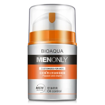 

50g Skin Care Male Oil Control Face Moisturizing Cream Hydrating Improve Acne Skin Repair Filling Water Day Cream For Men