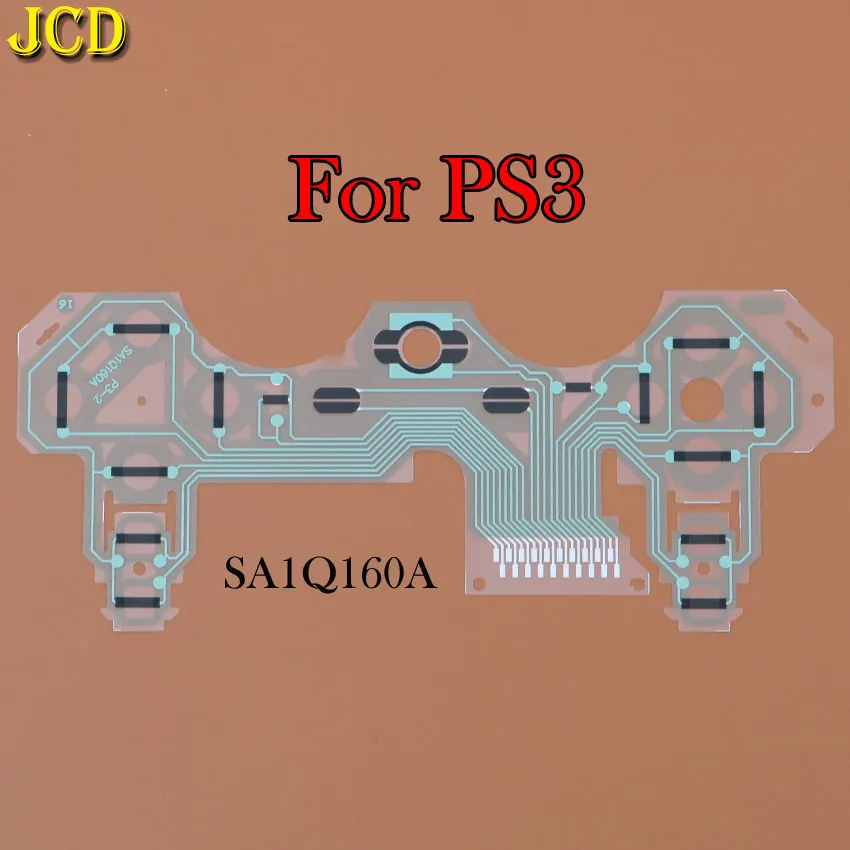 JCD для Dualshock PS4 Pro Slim JDM 030 040 проводящая пленка для контроллера пленка клавиатура гибкий кабель для PS2 PS3 кнопки ленточная печатная плата