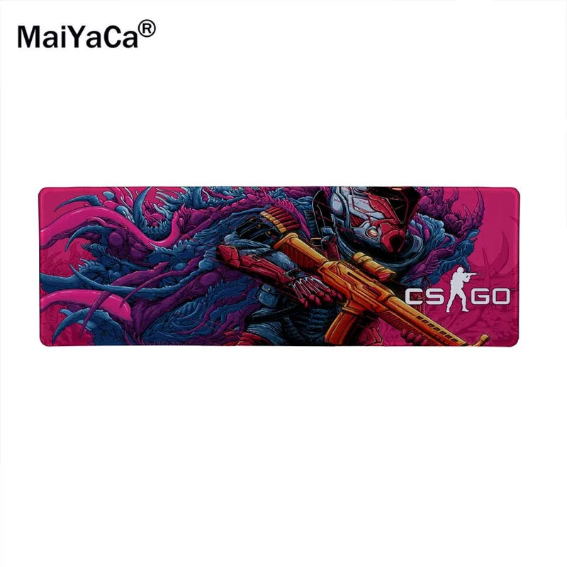 Большой CS ИК игровой Мышь коврик большой pad Hyper Beast AWP M4A4 CSGO CS игры Мышь pad CS: ИК пистолет скины muismat коврик для мыши