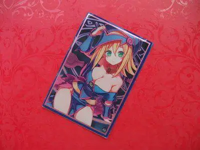 50 шт./упак. Настольная игра Yu-Gi-Oh карты профессиональный Пластик куртка держатель для карт различных Цвета карты протектор черный magic girl - Цвет: b