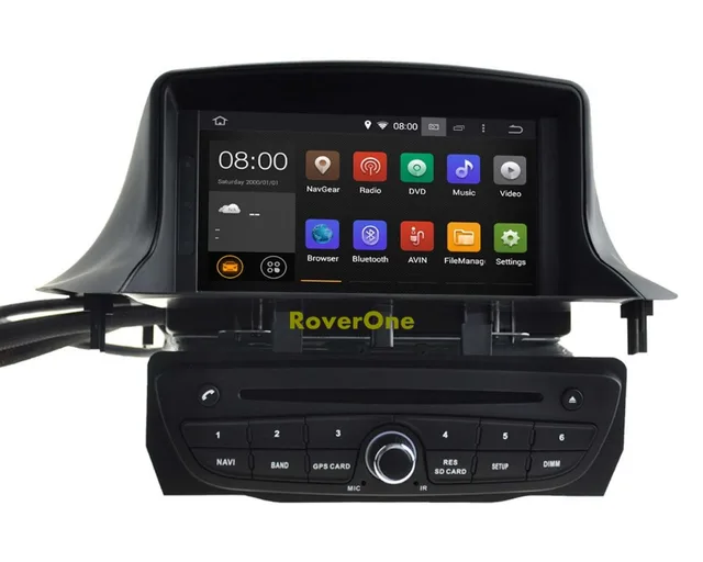 For Renault Megane III 3 Fluence Quad Core Android 5.1.1