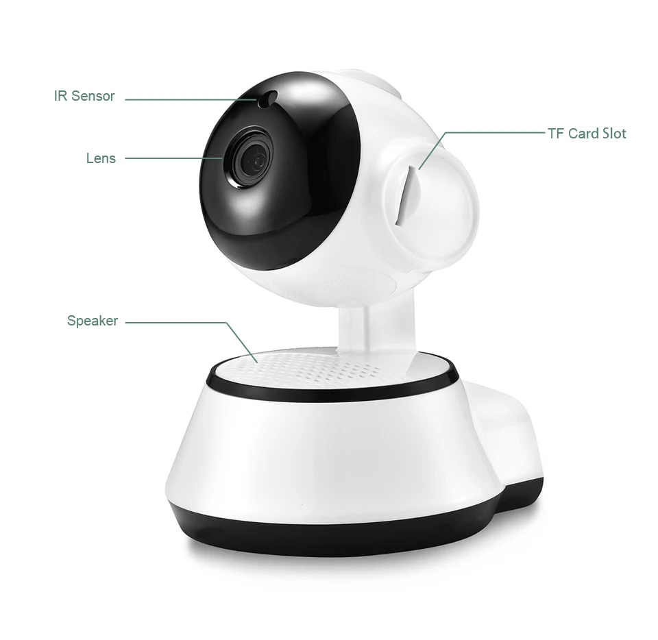 IP камера BESDER для домашней системы безопасности Wi Fi 720P ночное видение|Камеры