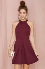 Jaeden eine line über knie sexy back weg von der schulter sleeveless natur party kleider 2017 ec002 halter mini cocktailkleider
