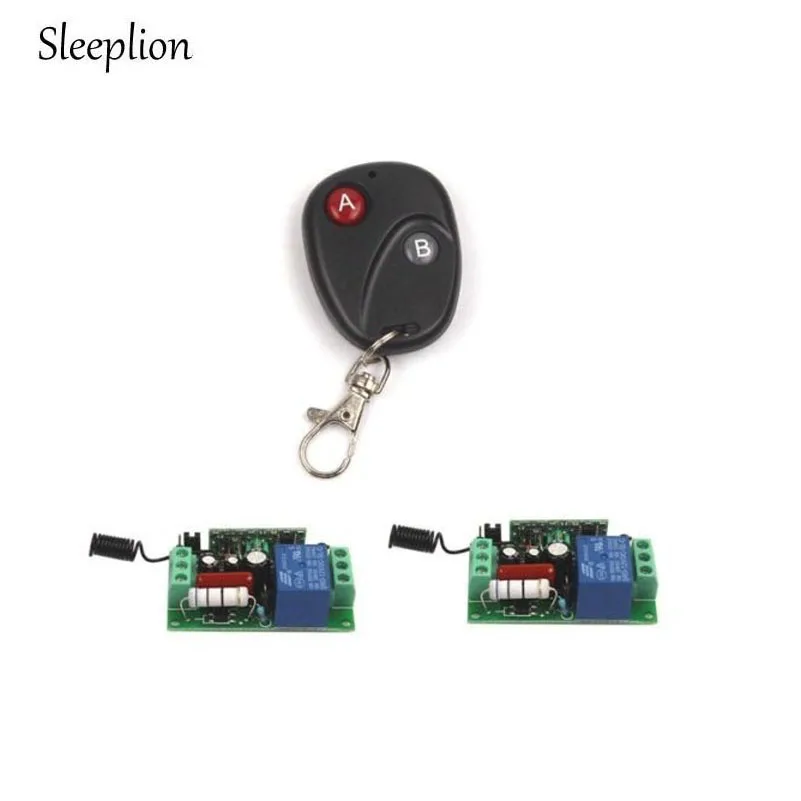 Sleeplion AC 220V 10A реле 1CH 2 клавишный 315MHZ беспроводной пульт дистанционного управления