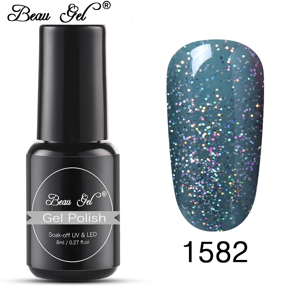 Beau Gel Pure Series 8 мл Гель-лак для ногтей гель-Лаки праймер полуперманентные УФ-приборы