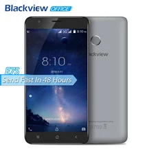 Blackview E7S Mobile Phone 5.5 inch 1280×720 IPS HD MTK6580A Quad Core Android 6.0 2GB RAM 16GB ROM 8MP CAM 3G WCDMA Fingerprint