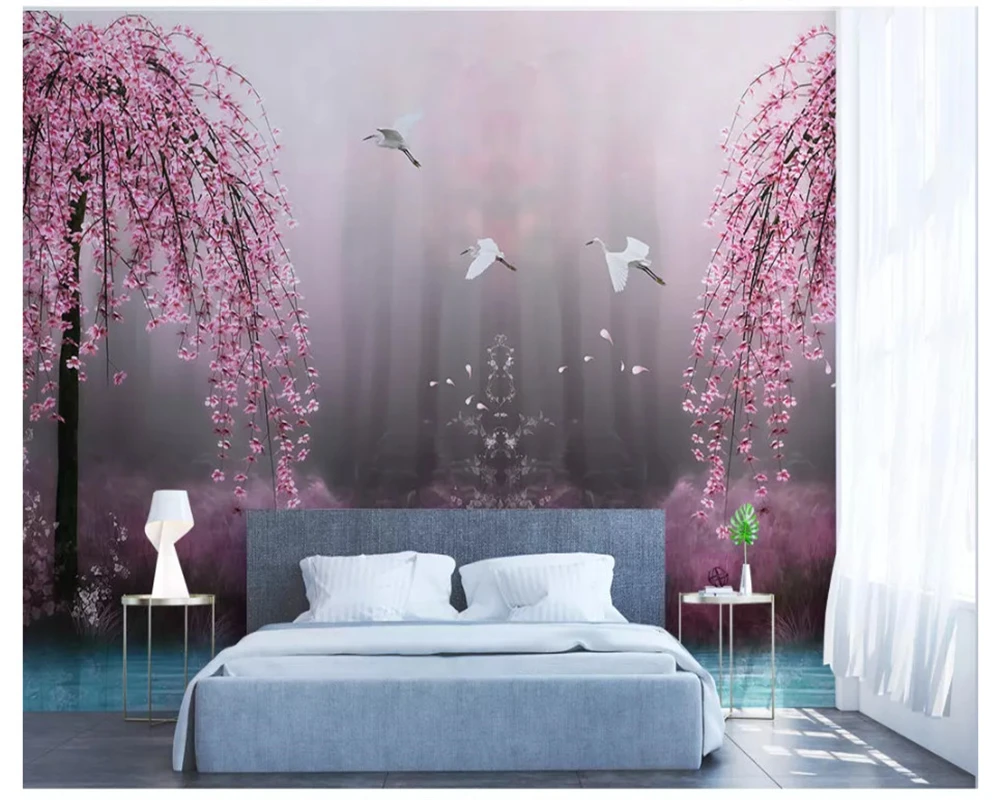 Beibehang مخصص جودة papel دي parede الورق peint ورق حائط المشهد TVbackground papel دي parede 3d صور خلفيات