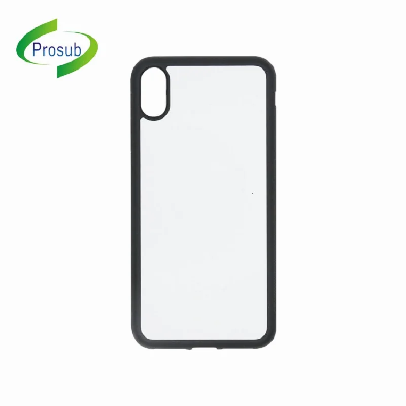2D TPU +PC Sublimation Phone Case Heat Transfer Mobile Diy Blank Smartphone Cover For Iphone XS Max |