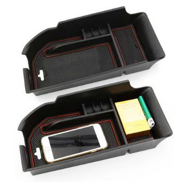 

Car Center Console Armrest Seat Slit Storage Box Organizer Tray For Camry 2018