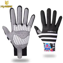 

YKYWBIKE Cycling Gloves Full Finger Bicycle Gloves Men Women Sports Bike Anti Slip Gel Pad Breathable MTB Guantes Ciclismo Luva
