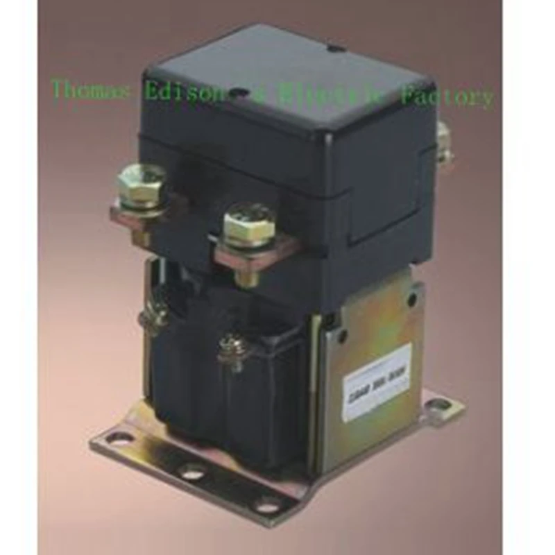 

ZJQ-300 ZJQ-3XX GE300A normally open 12V 24V 36V 48V 60V 72V 300A DC Contactor for motor forklift electromobile wehicle car