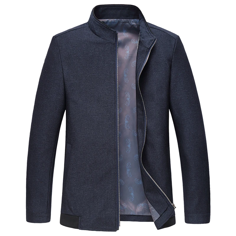 

middle aged elderly mens jackets and coats Spring and autumn jacket men Loose and comfortable Asia size S - XXXXL