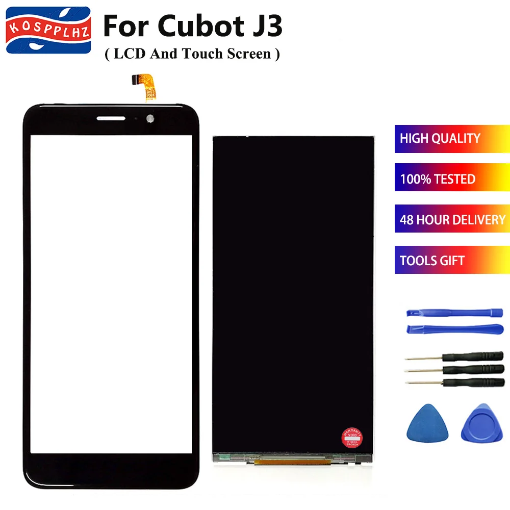 Для Cubot J3 ЖК-дисплей Дисплей + Сенсорный экран Ассамблеи рамки Digitizer Замена для 5 0