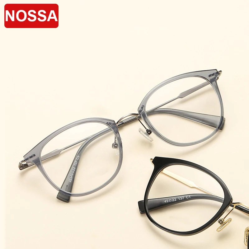 NOSSA, женские, мужские, модные, оптические очки, оправа Ultraligh, Корея, Ultem, вольфрам, очки, элегантные, мужские, женские, очки для близорукости