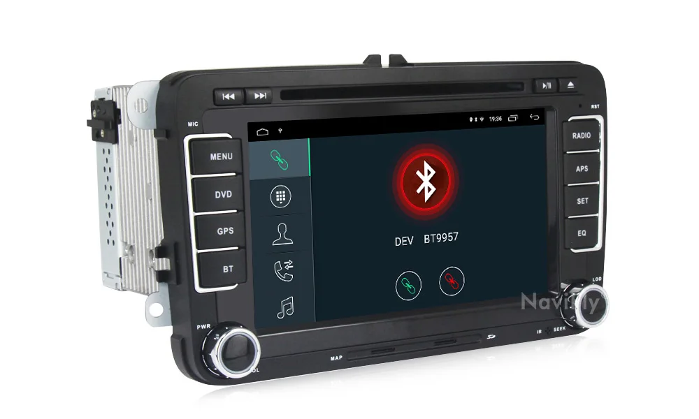 Perfect Navifly! Android 9.1 Car dvd radio Multimedia Player GPS for VW golf 6 passat b6 B7 Touran polo Tiguan seat leon skoda octavia 19
