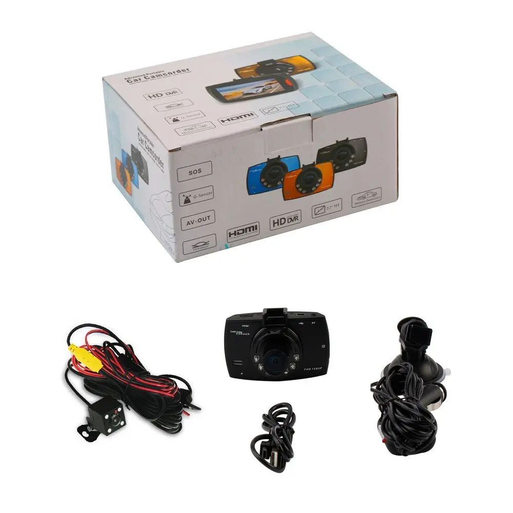 Podofo Автомобильный видеорегистратор Камера G30 Dash Cam 1080P FHD рекордео для