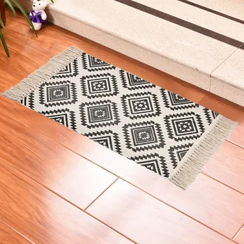 

Cotton Nordic Carpets For Living Room Bedroom Rugs Home Carpet Floor Door Mat Simple Morocco Style Area Rugs Decorate Delicate
