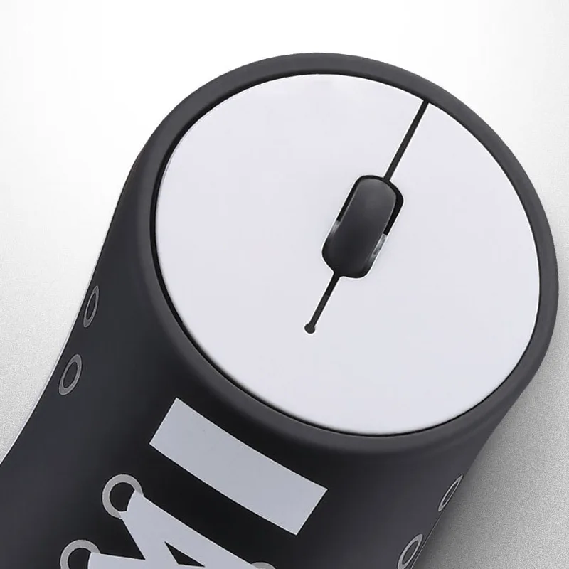 Новая горячая портативная беспроводная мышь 2,4G Ультра-Бесшумная обувь в форме мыши для компьютера ноутбука NV99