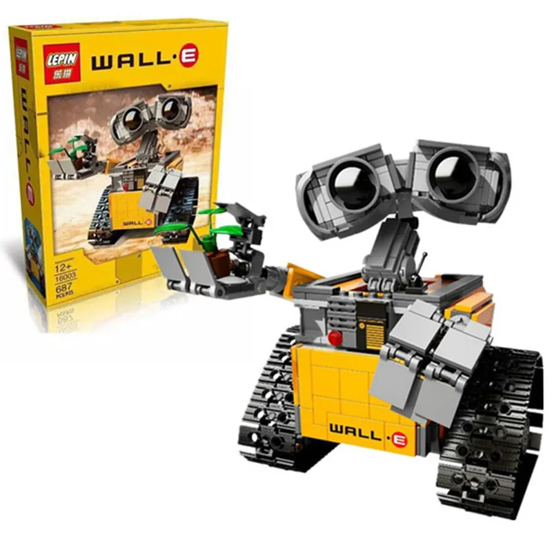 font b LEPIN b font 16003 Ideas Series The WALL E Model Building Blocks Classic
