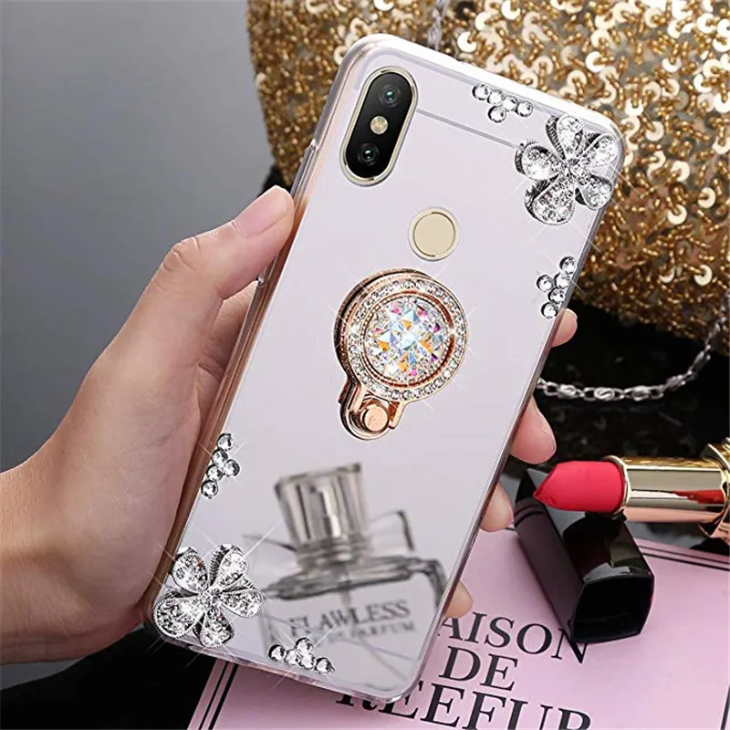 Для Xiaomi MIX 2S Mix 2 Capa полный противоударный шикарный зеркальный чехол Redmi Note 7 pro 6 6a S2 4