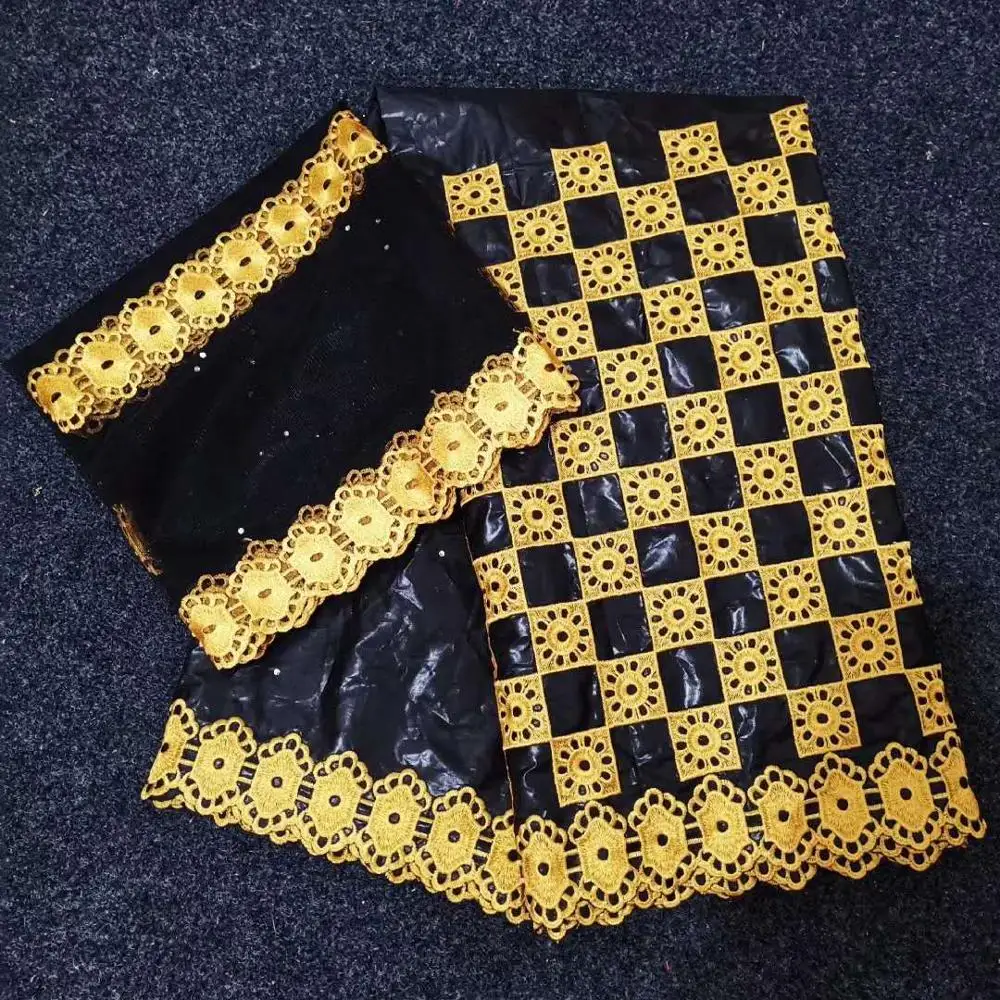Bazin riche getzner 2019 жаккардовая парчовая ткань с камнями новейший нигерийский