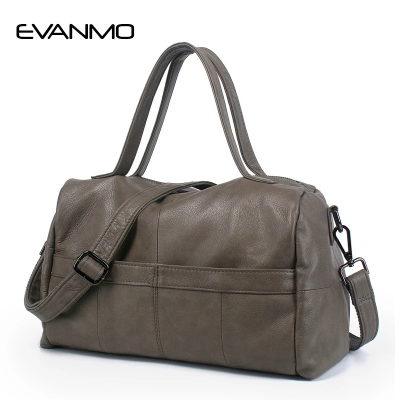 

Brand Design Casual Women Handbag Genuine Leather Bag Daily High-capacity Design Totes Famous Brand Female Shoulder Bag E