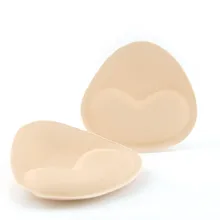 Подушечки для бюстгальтера, подушечки для бюстгальтера, вкладыши для бюстгальтера, пуш-ап подушечки, 3 цвета, треугольная форма, 1 пара