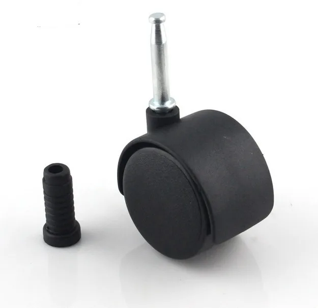 2" Chair PARTS ABS CASTERS WHEELS Baby Crib bed wheels Without Brakein Casters from Home