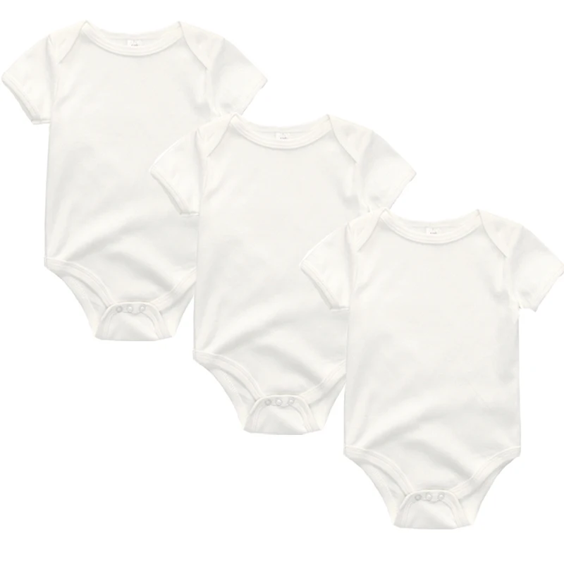 Fantasia infantis/хлопковая одежда для малышей одежда с короткими рукавами для маленьких девочек и мальчиков Новинка года, Летний комбинезон из 3 предметов для девочек от 0 до 12 месяцев - Цвет: BDS3225