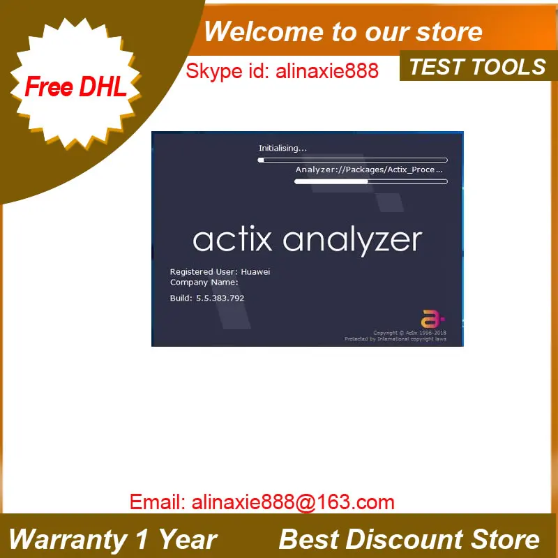 Actix Analyzer5.5.383.792 последняя версия поддерживает volte CA Nemo tems. dingli probe S7 S8 S9. И т. Д.