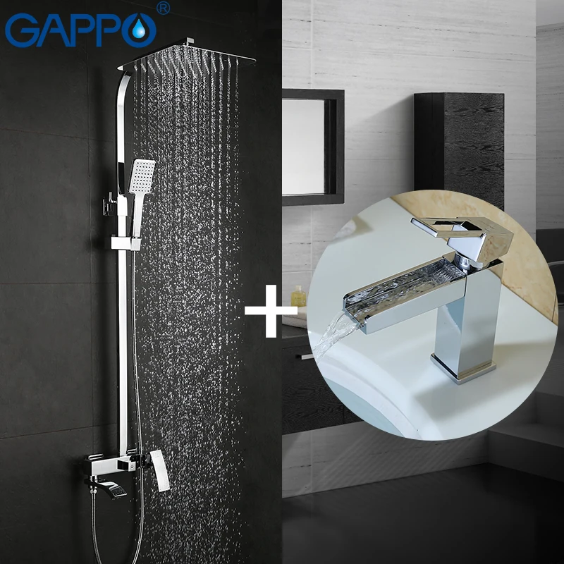 

GAPPO Basin Faucets bathroom shower faucet set bathtub faucets shower mixer tap water mixer Basin sink mixers taps