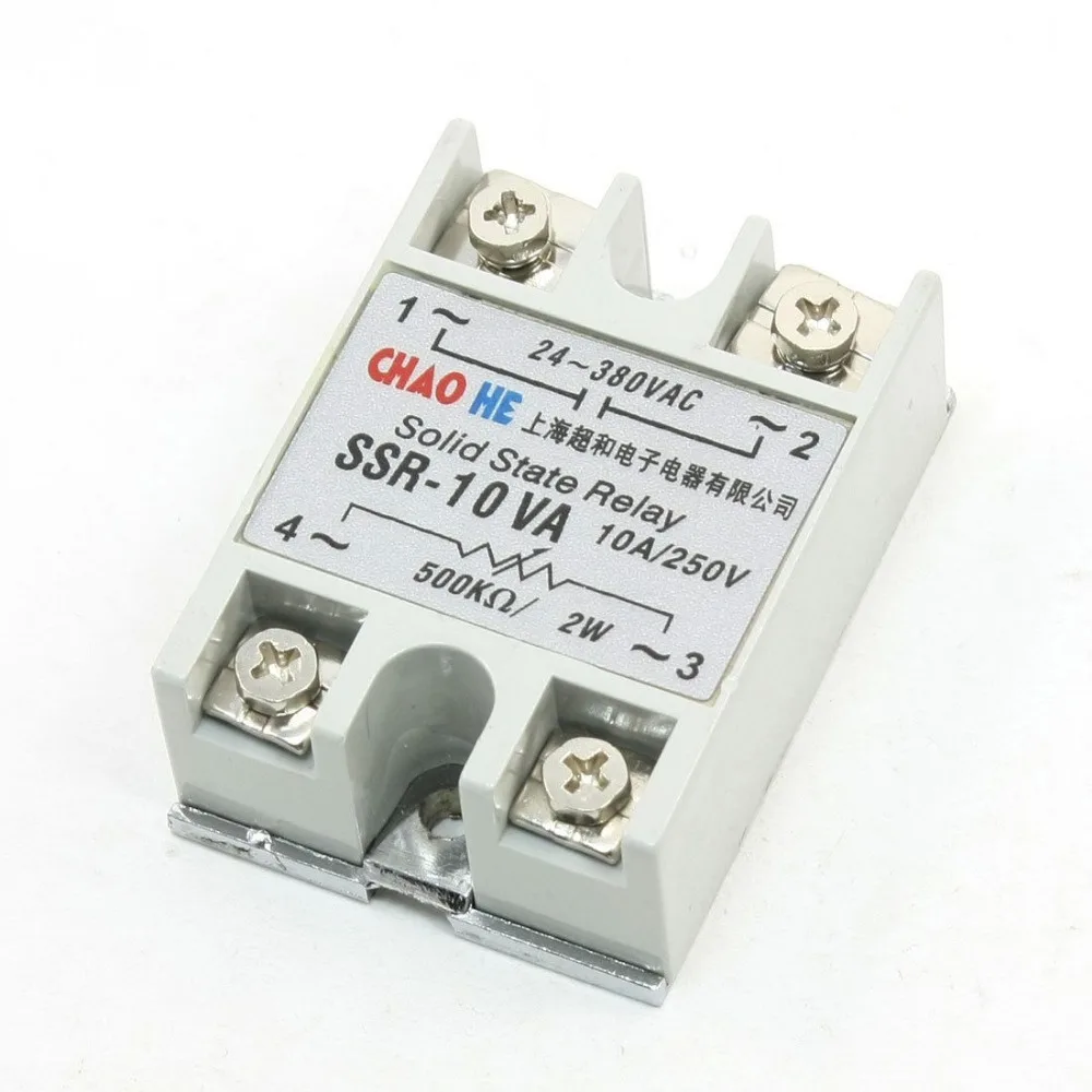 SSR 10VA 10A Resistance Regulator Solid State Relay 500Kohmin Relays