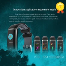 Новейшая модель; Смарт-фитнес браслет Цвет Экран IP67 Водонепроницаемый сердечного ритма крови Давление кислорода Multi спортивный режим Смарт Браслет для Для мужчин Для женщин