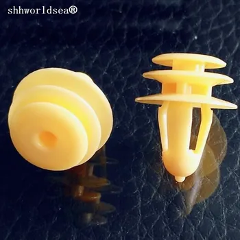 

shhworldsea 100pcs plastic Fastener Trim Panel Retainer for toyota 4133J10-0031