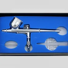 Новогодние предложения, ABEST, 0,3 мм, 7cc, Двойное действие, аэрограф, распылитель, инструмент для рисования, мини-распылитель, набор для тату, ногтей, модель, ремесло