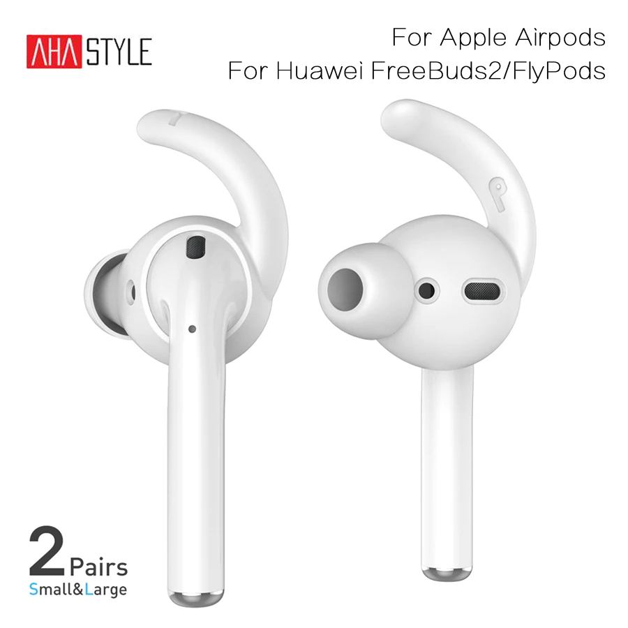 Для AirPods силиконовый чехол для наушников чехол+ Заушник Для Хранения Чехол для huawei FreeBuds2 наушники накладки для Honor FlyPods