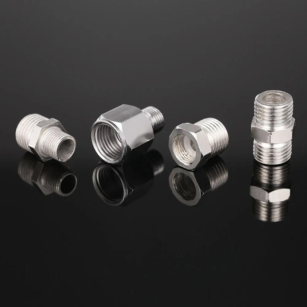 

Professional 4pcs Airbrush Adaptor Kit Fitting Connector Set For Compressor & Airbrush Hose