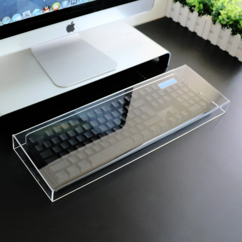 TransparentArylicDustproofCoverforMechanicalKeyboardCorsairK70